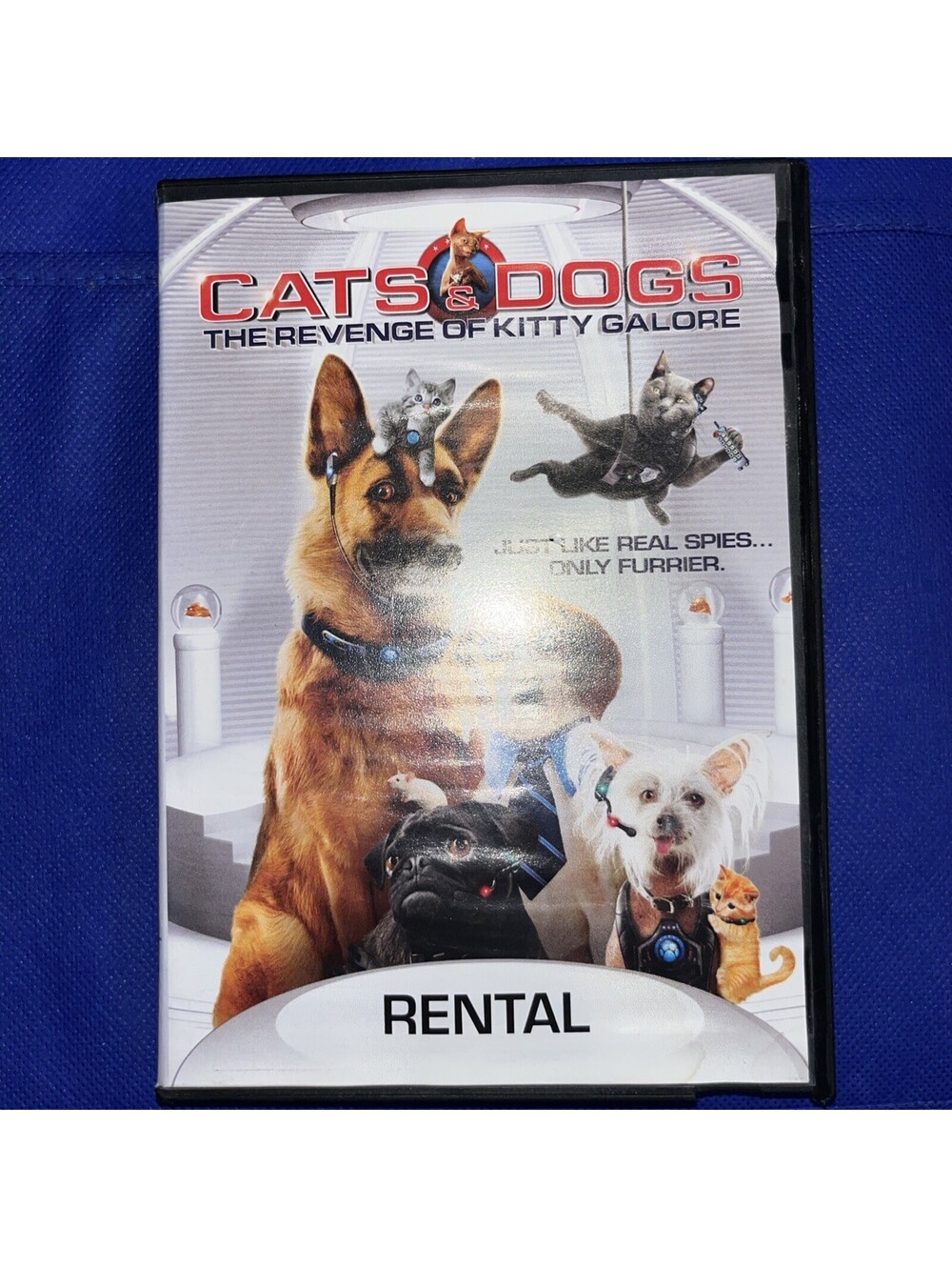 Cats & Dogs: The Revenge of Kitty Galore (DVD, 2010) Tested. Former Rental